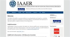 Desktop Screenshot of iaaer.org