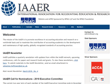 Tablet Screenshot of iaaer.org
